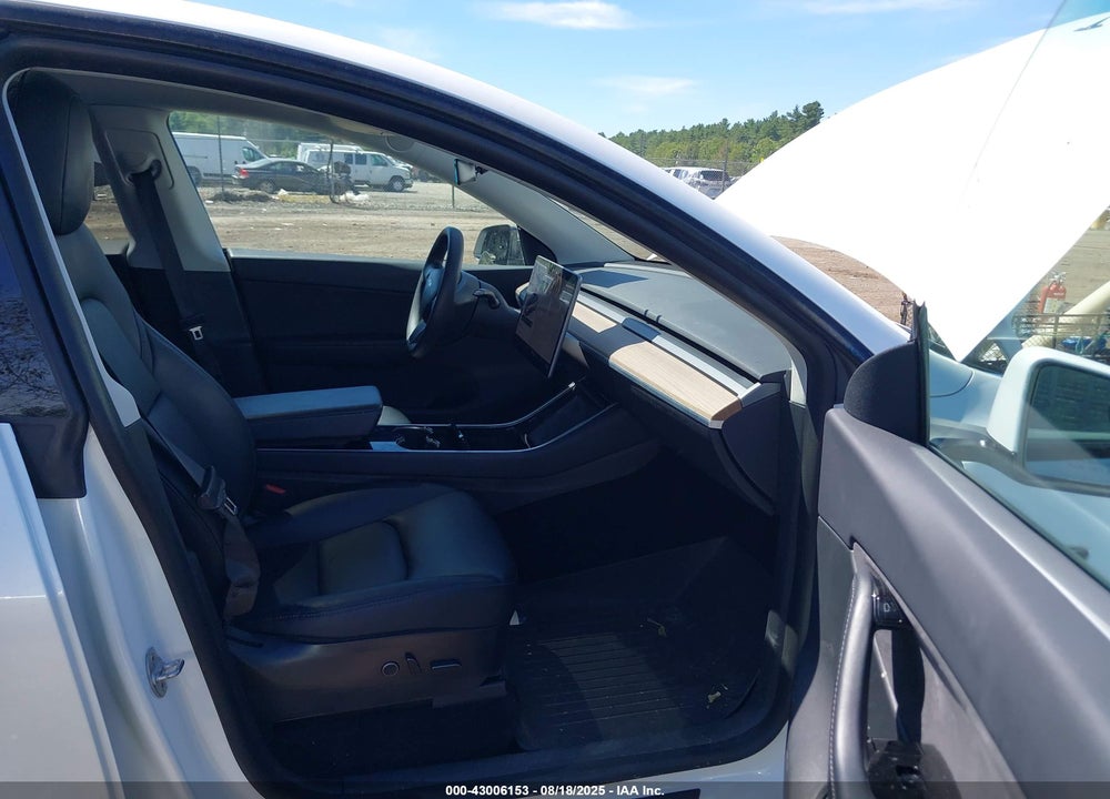 2021 TESLA MODEL Y VIN: 5YJYGDEE5MF083409