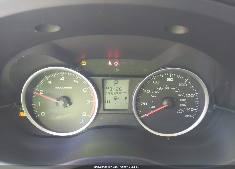 2015 SUBARU FORESTER 2.5I PREMIUM VIN: JF2SJADC6FH557801