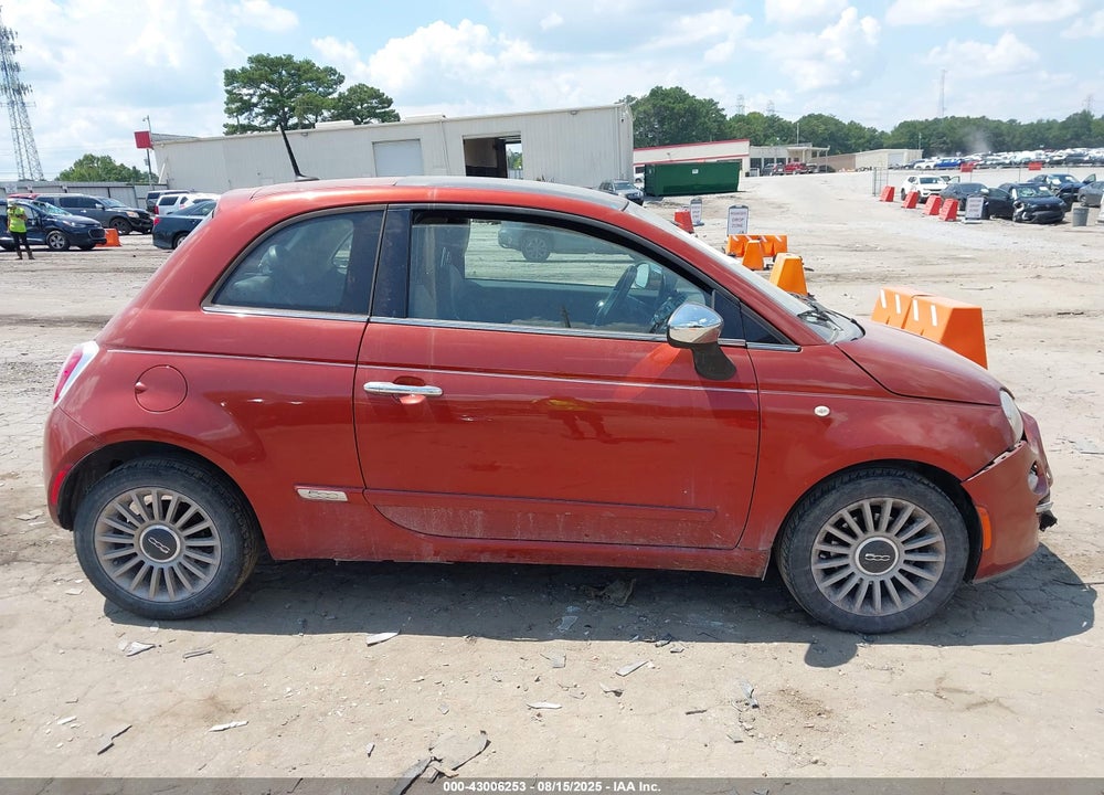 2013 FIAT 500 VIN: 3C3CFFCR4DT742763
