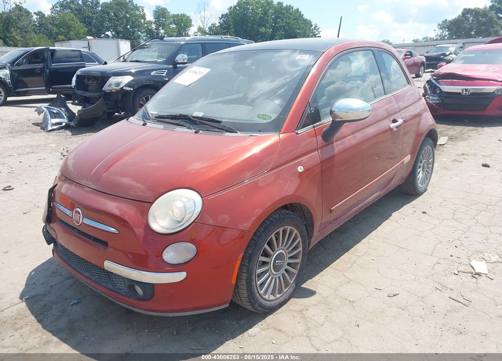 2013 FIAT 500 VIN: 3C3CFFCR4DT742763