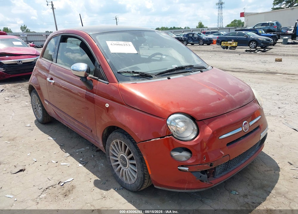 2013 FIAT 500 VIN: 3C3CFFCR4DT742763