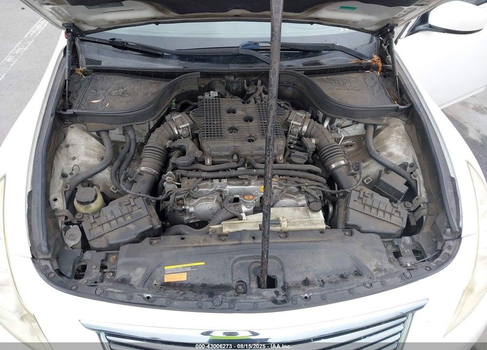 2011 INFINITI G37 JOURNEY VIN: JN1CV6AP9BM504445