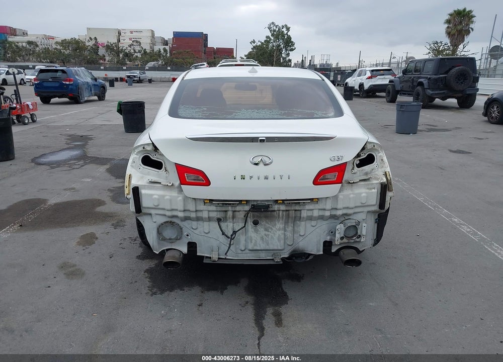 2011 INFINITI G37 JOURNEY VIN: JN1CV6AP9BM504445