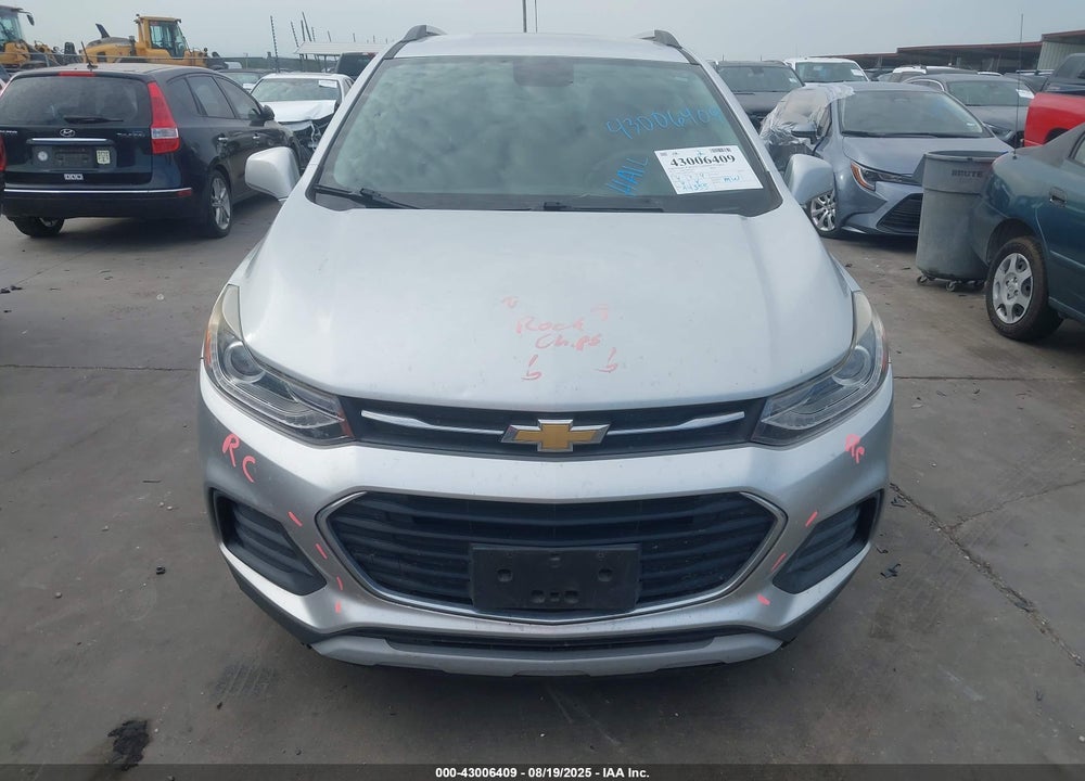 2018 CHEVROLET TRAX VIN: 3GNCJLSB6JL385439