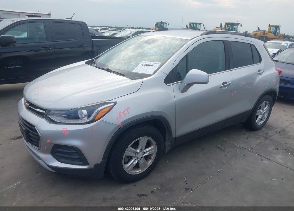 2018 CHEVROLET TRAX VIN: 3GNCJLSB6JL385439