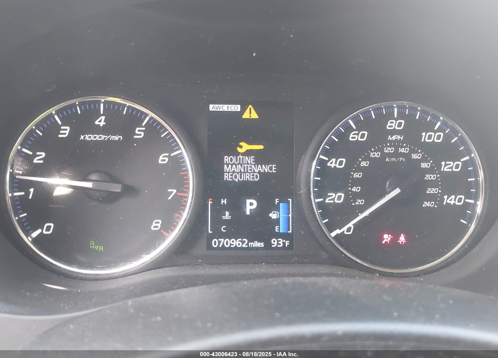 2018 MITSUBISHI OUTLANDER SEL VIN: JA4AZ3A39JZ050181