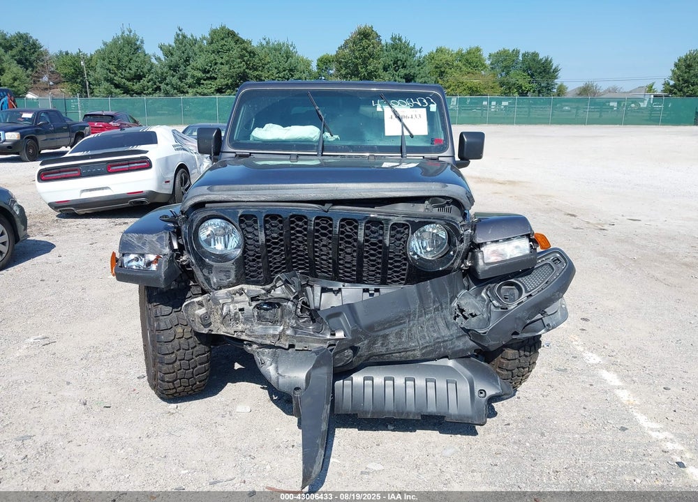 2022 JEEP GLADIATOR WILLYS SPORT 4X4 VIN: 1C6HJTAG7NL135681