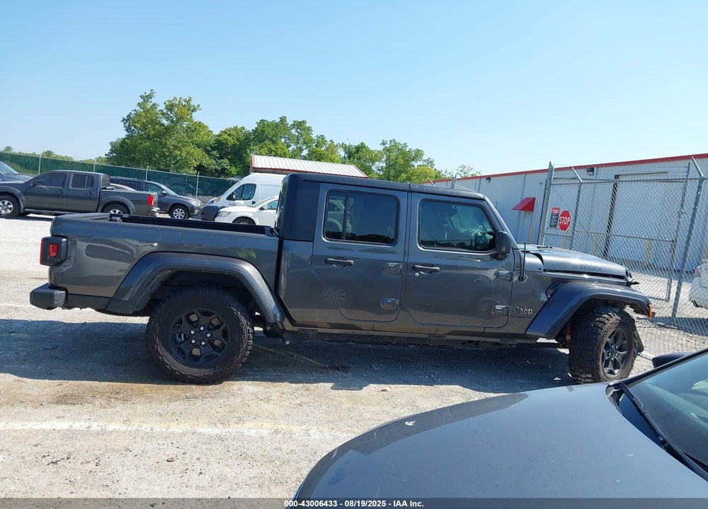 2022 JEEP GLADIATOR WILLYS SPORT 4X4 VIN: 1C6HJTAG7NL135681