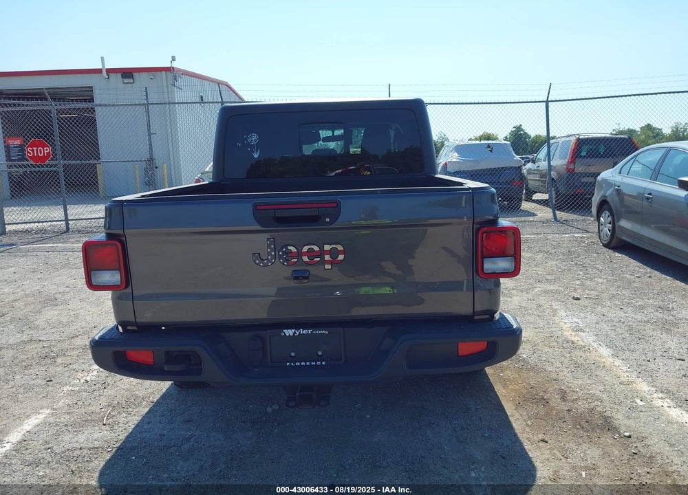 2022 JEEP GLADIATOR WILLYS SPORT 4X4 VIN: 1C6HJTAG7NL135681