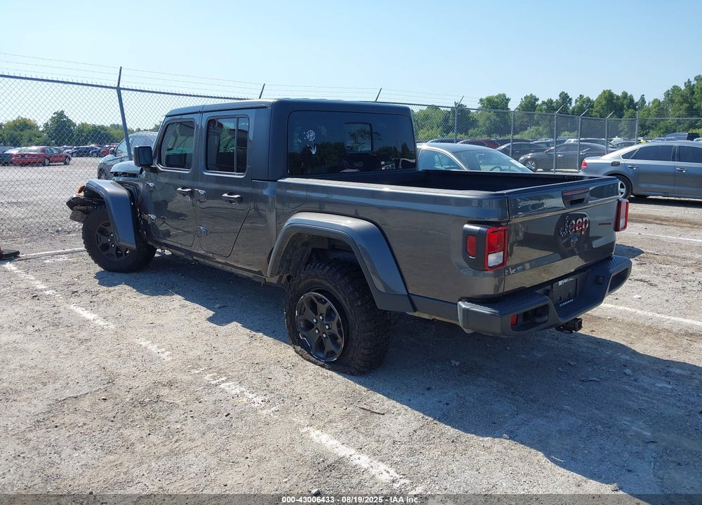 2022 JEEP GLADIATOR WILLYS SPORT 4X4 VIN: 1C6HJTAG7NL135681