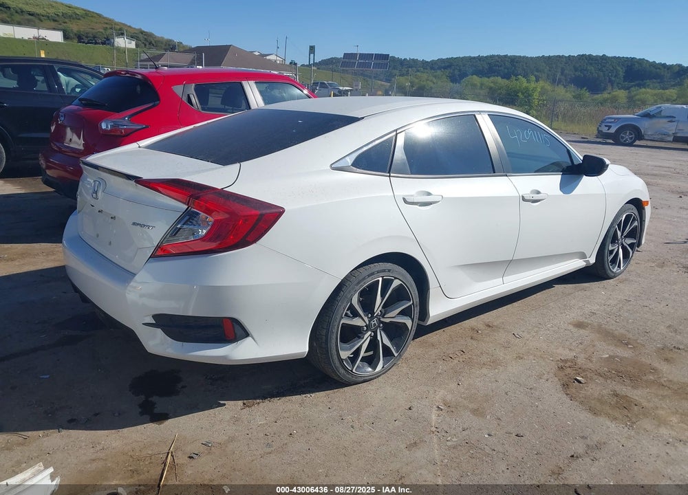 2019 HONDA CIVIC VIN: 19XFC2F8XKE026657