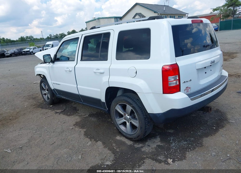 2016 JEEP PATRIOT HIGH ALTITUDE EDITION VIN: 1C4NJRFB7GD511661