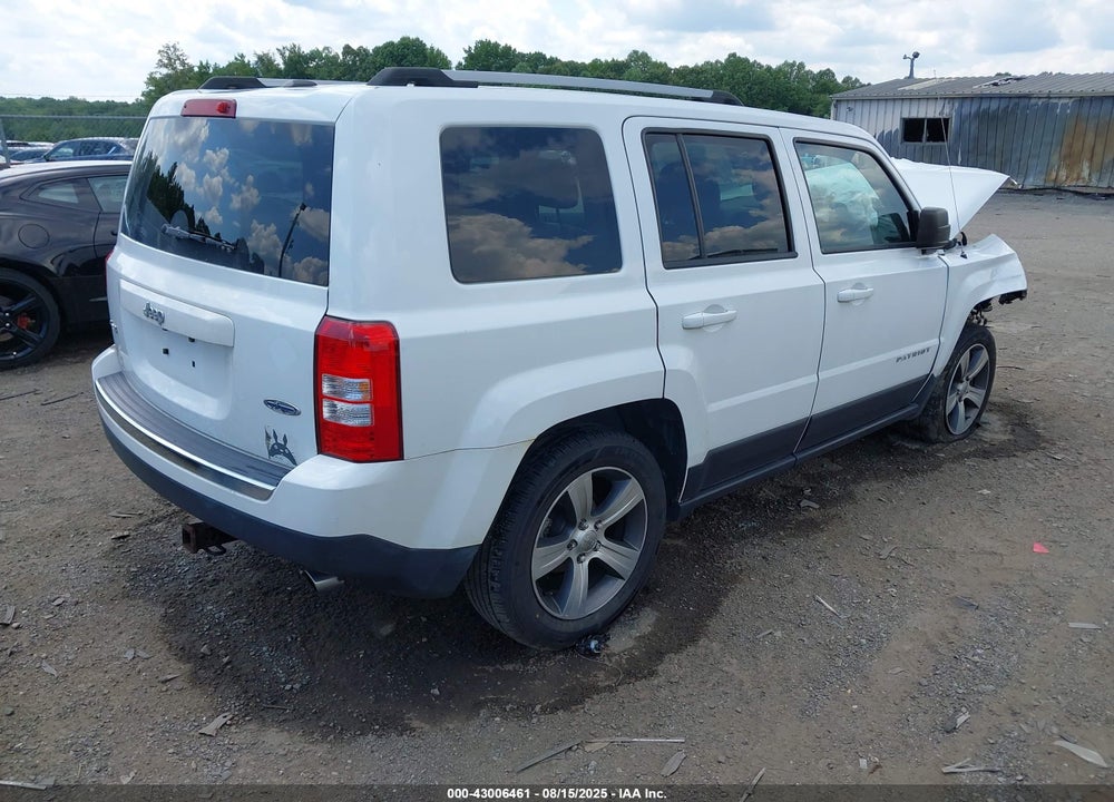 2016 JEEP PATRIOT HIGH ALTITUDE EDITION VIN: 1C4NJRFB7GD511661
