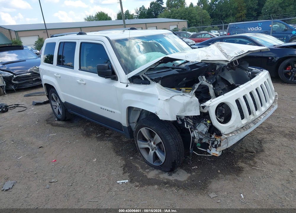 2016 JEEP PATRIOT HIGH ALTITUDE EDITION VIN: 1C4NJRFB7GD511661