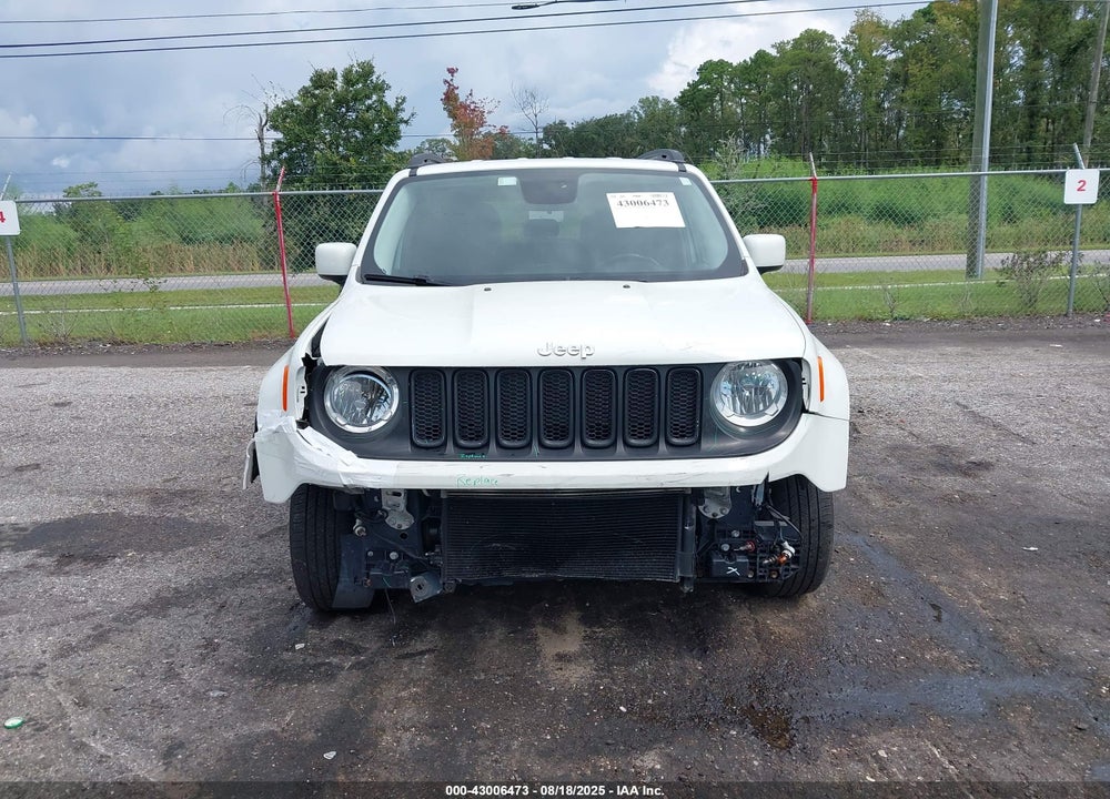 2016 JEEP RENEGADE VIN: ZACCJBBT3GPD96569