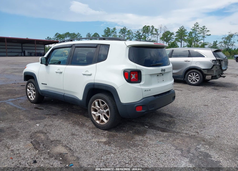 2016 JEEP RENEGADE VIN: ZACCJBBT3GPD96569