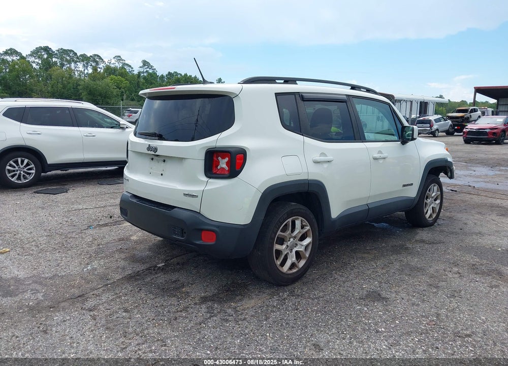2016 JEEP RENEGADE VIN: ZACCJBBT3GPD96569