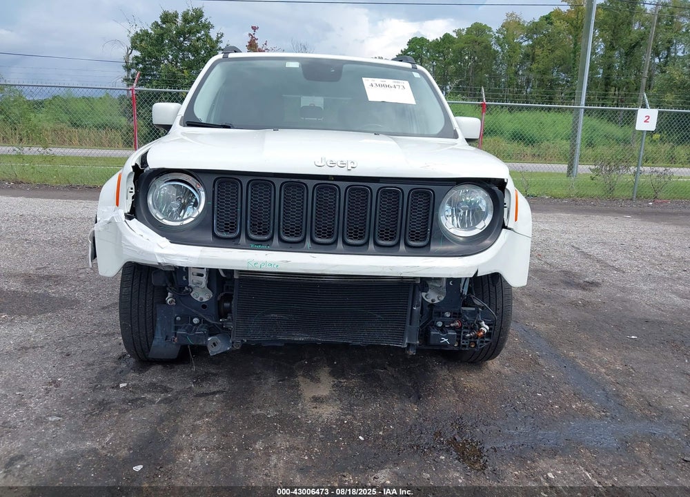 2016 JEEP RENEGADE VIN: ZACCJBBT3GPD96569