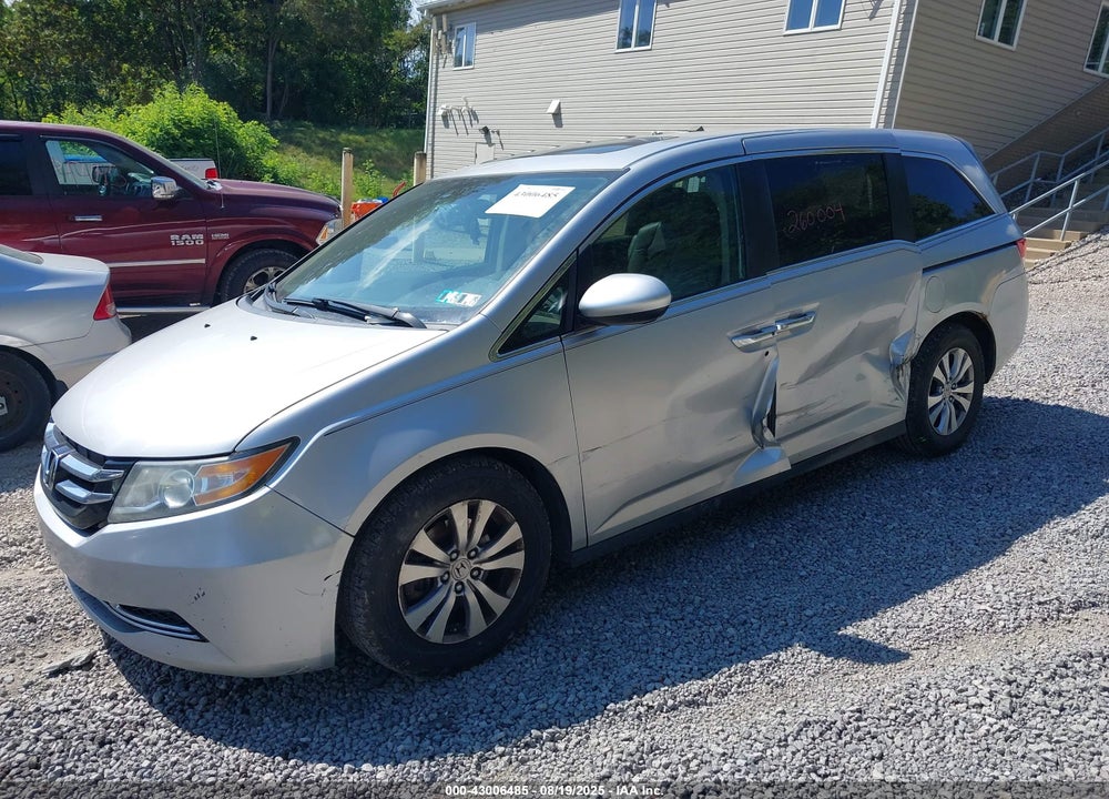 2014 HONDA ODYSSEY EX-L VIN: 5FNRL5H61EB005639