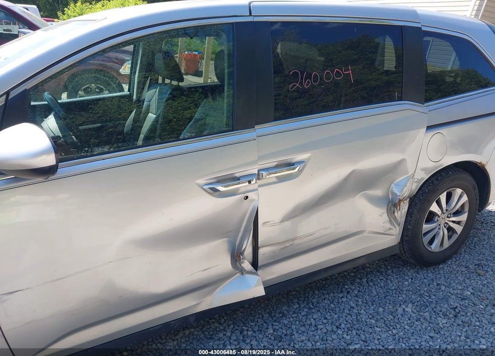 2014 HONDA ODYSSEY EX-L VIN: 5FNRL5H61EB005639