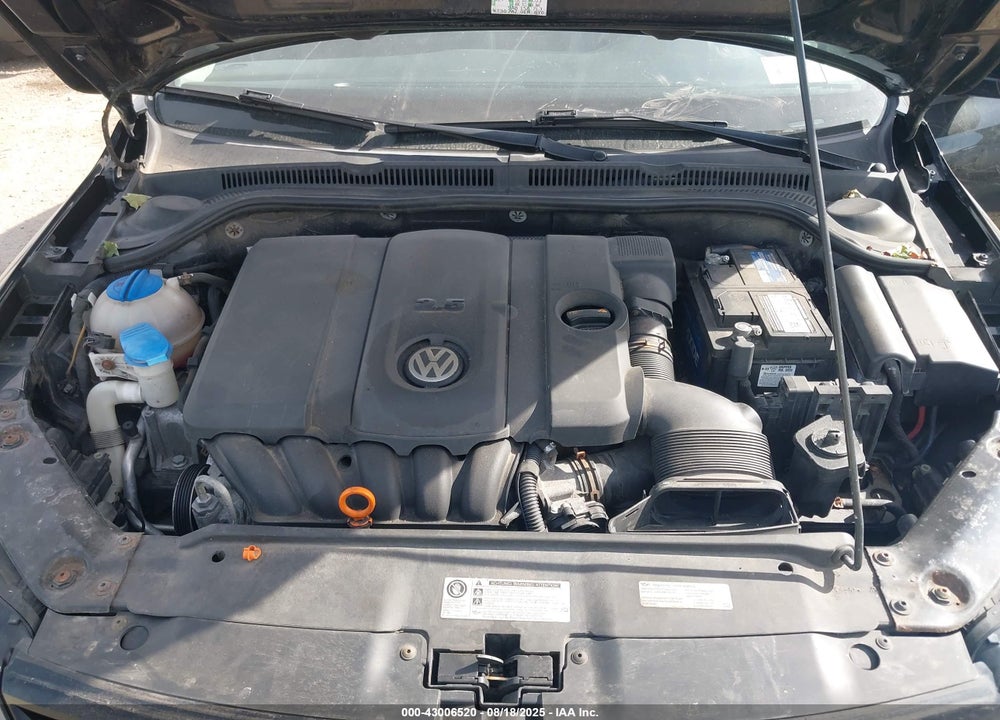 2012 VOLKSWAGEN JETTA VIN: 3VWDP7AJ6CM451543