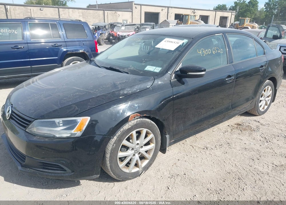 2012 VOLKSWAGEN JETTA VIN: 3VWDP7AJ6CM451543