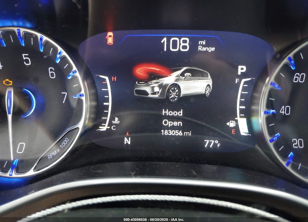2017 CHRYSLER PACIFICA TOURING L PLUS VIN: 2C4RC1EG9HR525893