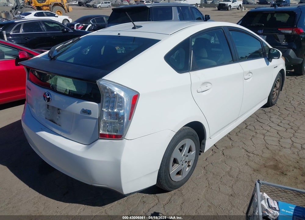 2011 TOYOTA PRIUS VIN: JTDKN3DUXB0251863
