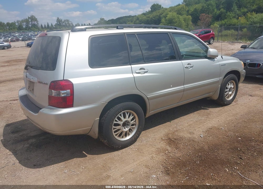 2005 TOYOTA HIGHLANDER VIN: JTEGD21A950124664