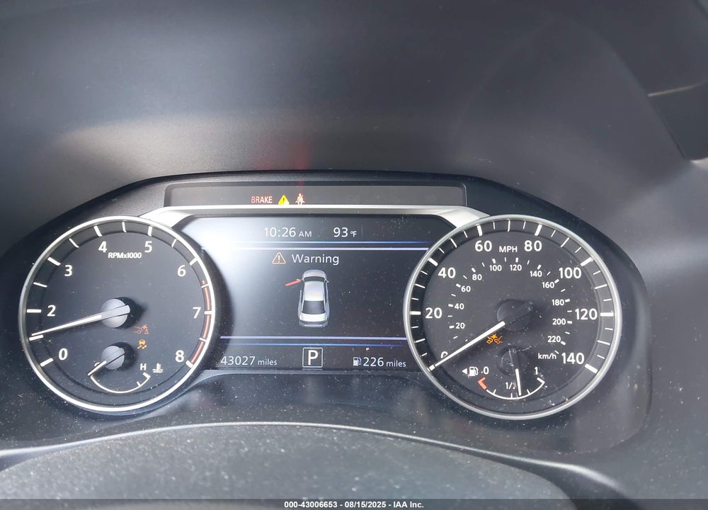 2021 NISSAN ALTIMA SR FWD VIN: 1N4BL4CV0MN328998
