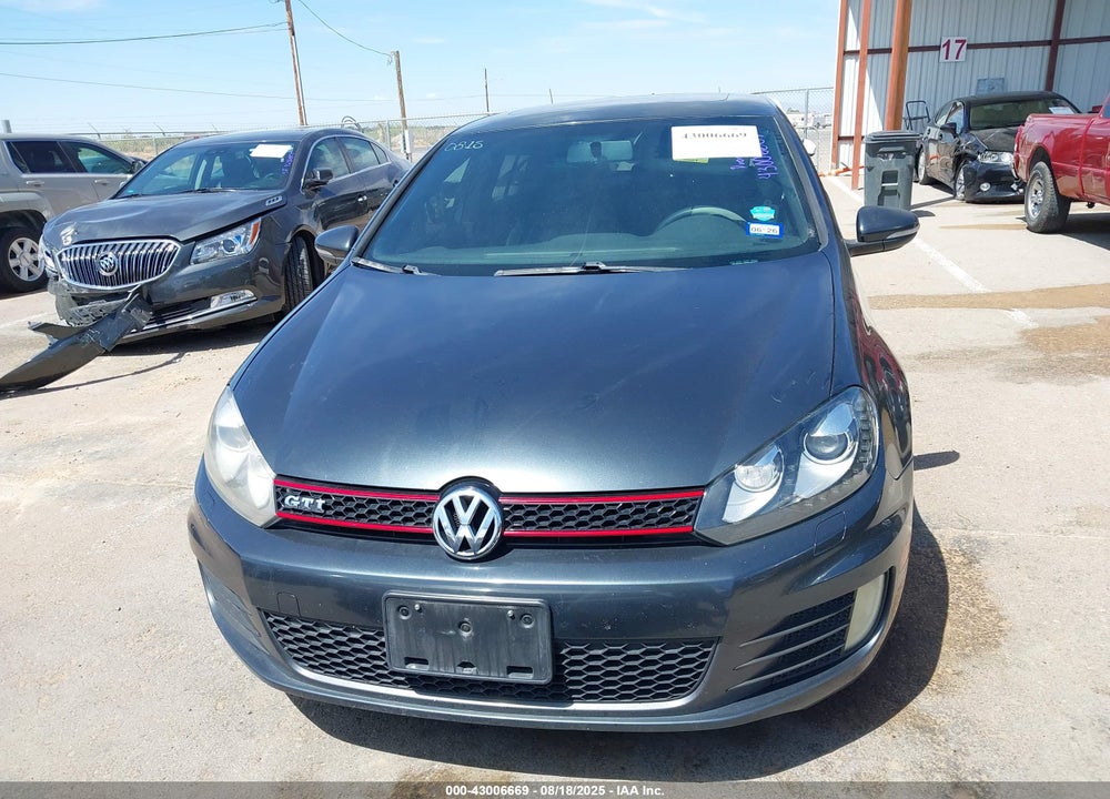 2013 VOLKSWAGEN GTI DRIVERS EDITION VIN: WVWHD7AJ7DW133803