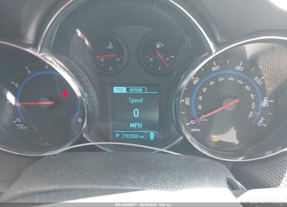 2016 CHEVROLET CRUZE LIMITED VIN: 1G1PE5SBXG7198334