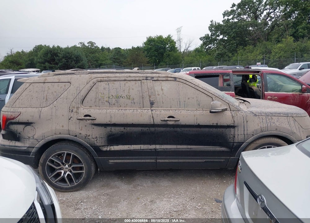 2017 FORD EXPLORER SPORT VIN: 1FM5K8GT5HGA80439