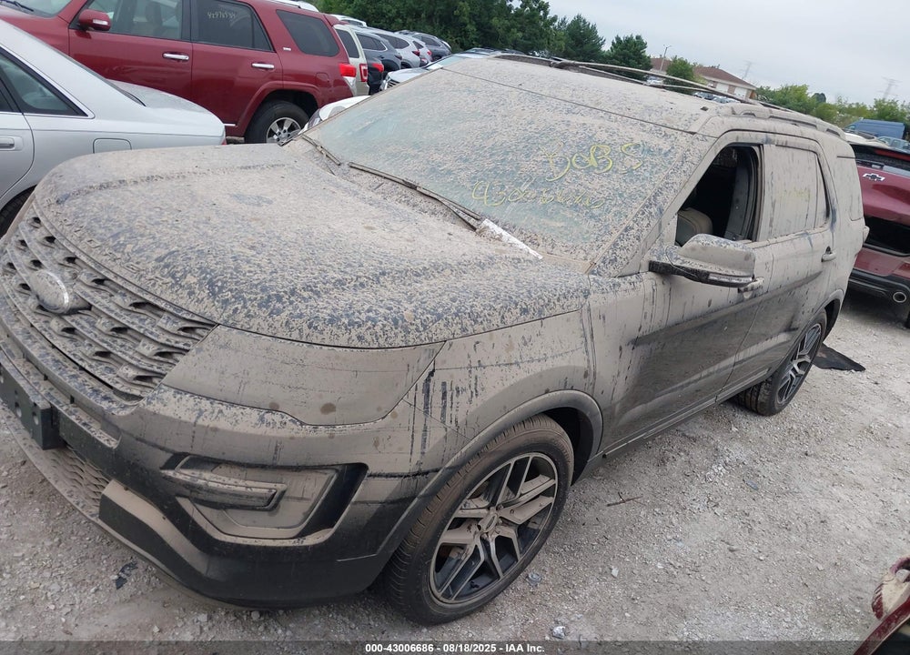 2017 FORD EXPLORER SPORT VIN: 1FM5K8GT5HGA80439