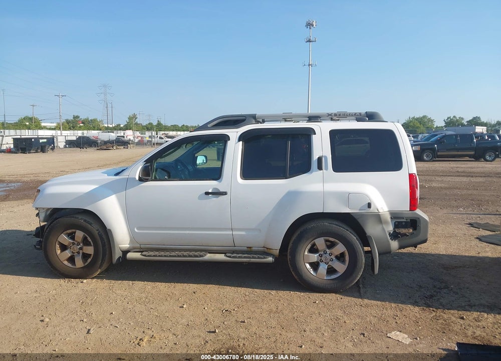 2009 NISSAN XTERRA S VIN: 5N1AN08W59C512293