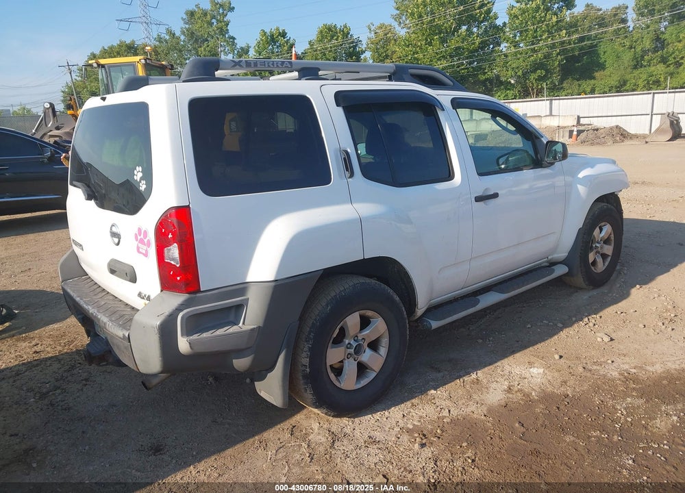 2009 NISSAN XTERRA S VIN: 5N1AN08W59C512293
