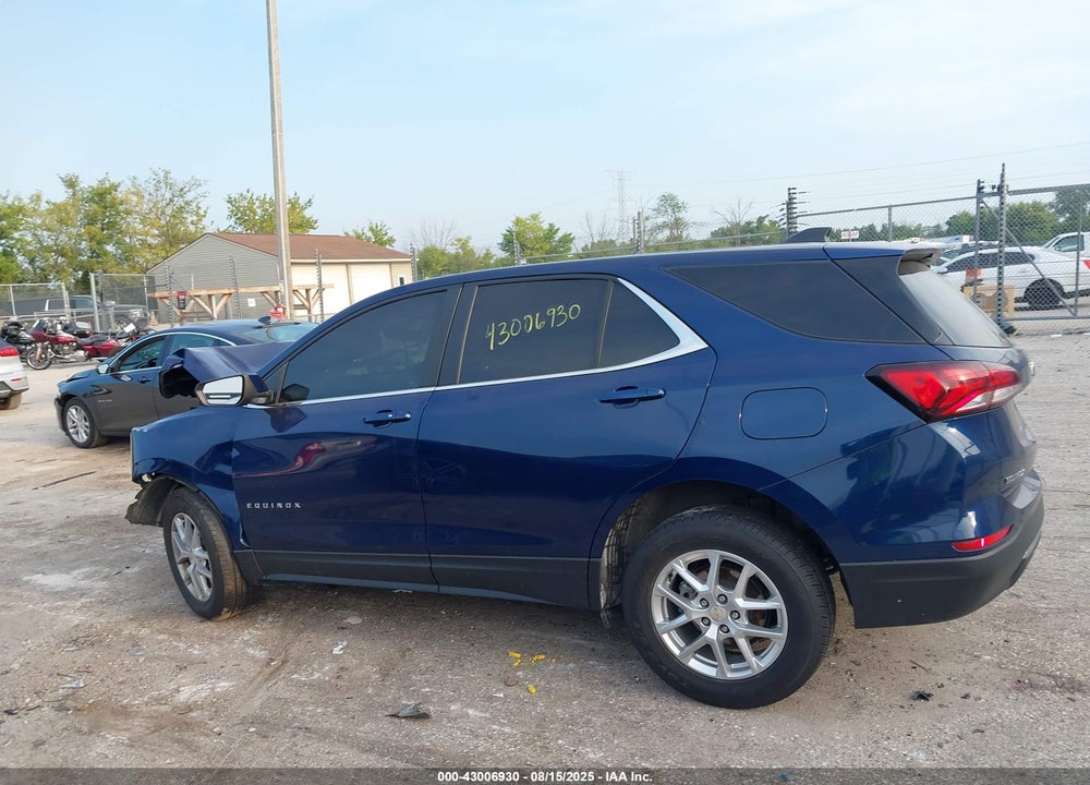 2022 CHEVROLET EQUINOX VIN: 3GNAXUEV9NL205944