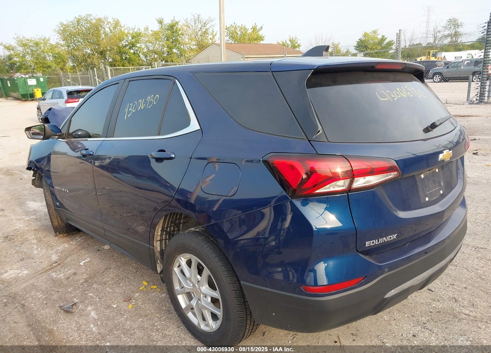 2022 CHEVROLET EQUINOX VIN: 3GNAXUEV9NL205944