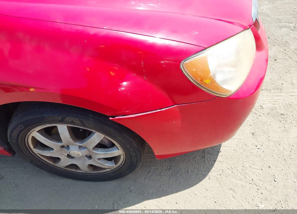 2006 KIA SPECTRA5 VIN: KNAFE161765237871