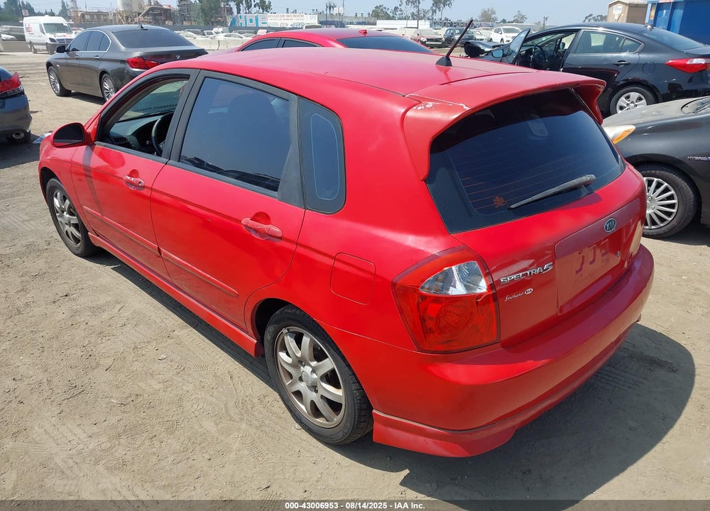 2006 KIA SPECTRA5 VIN: KNAFE161765237871