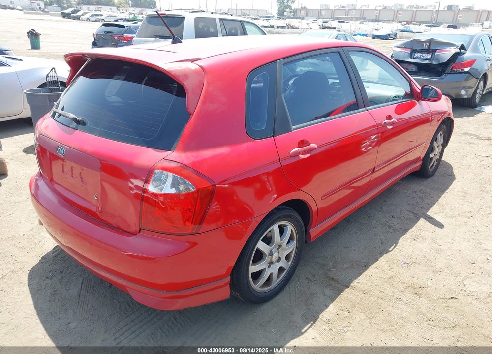2006 KIA SPECTRA5 VIN: KNAFE161765237871