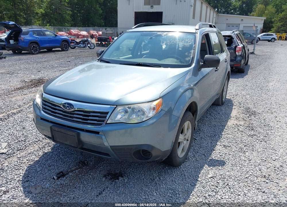 2010 SUBARU FORESTER 2.5X VIN: JF2SH6BC2AH787968