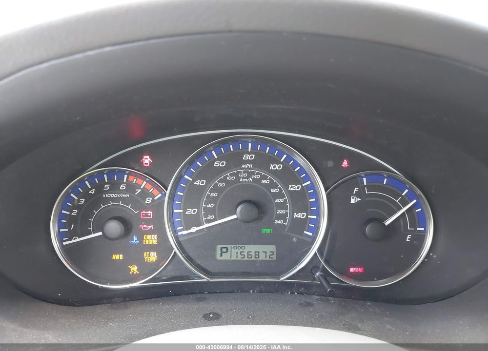 2010 SUBARU FORESTER 2.5X VIN: JF2SH6BC2AH787968