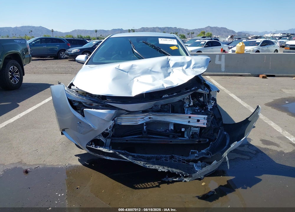 2021 TOYOTA COROLLA LE VIN: JTDEPMAE3MJ135590