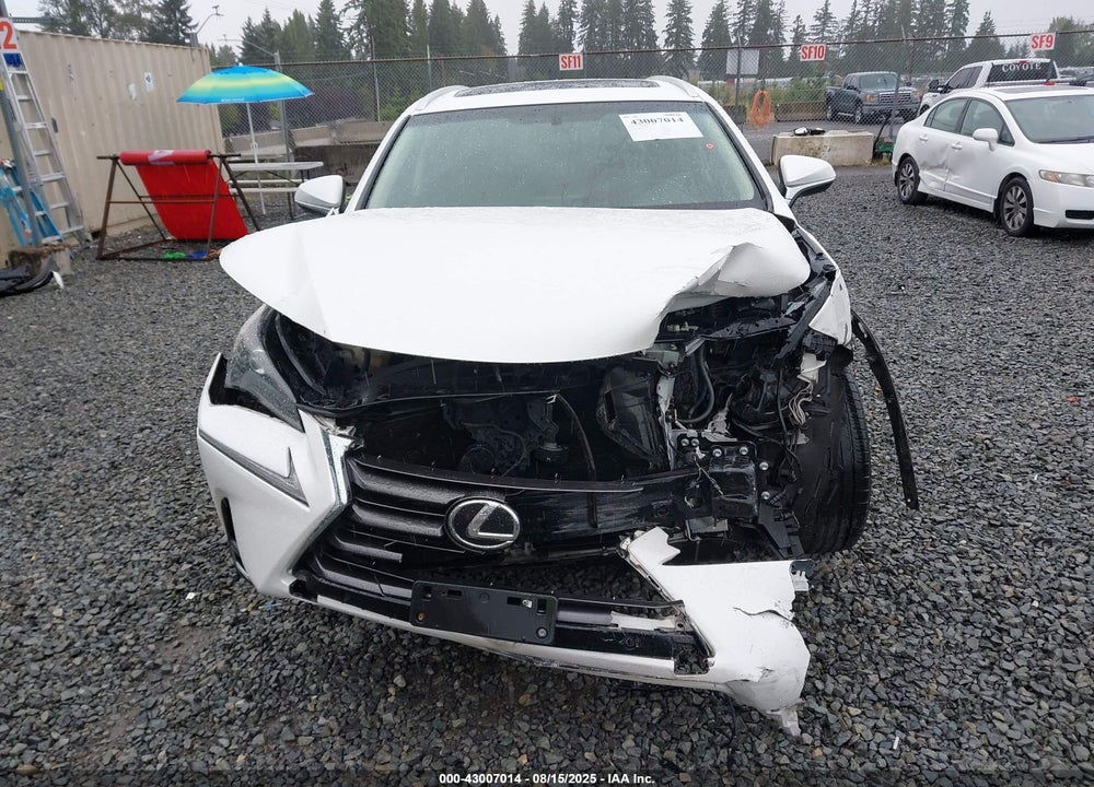 2016 LEXUS NX 200T VIN: JTJBARBZ2G2092939
