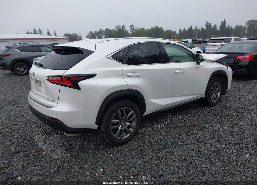 2016 LEXUS NX 200T VIN: JTJBARBZ2G2092939