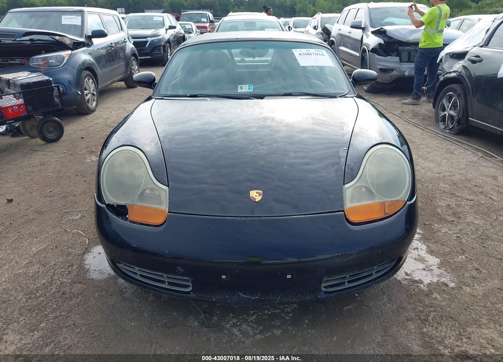 2002 PORSCHE BOXSTER VIN: WP0CA29852U623771