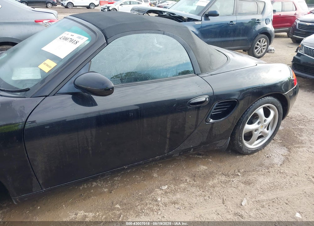 2002 PORSCHE BOXSTER VIN: WP0CA29852U623771