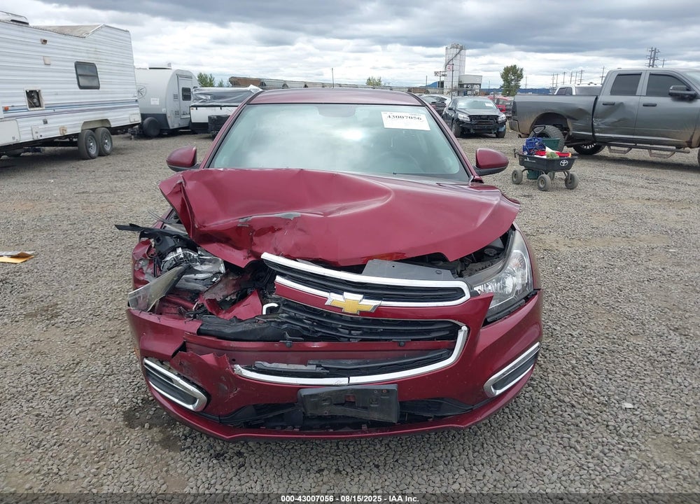 2015 CHEVROLET CRUZE 1LT AUTO VIN: 1G1PC5SB8F7252587