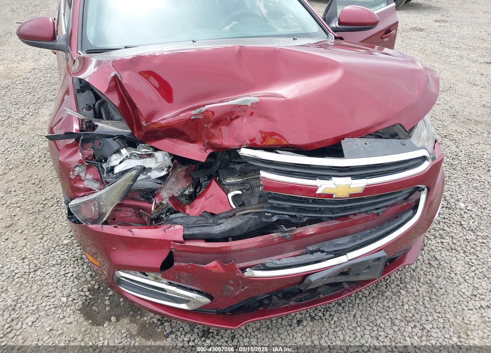 2015 CHEVROLET CRUZE 1LT AUTO VIN: 1G1PC5SB8F7252587